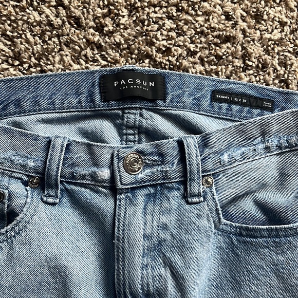 New Pacsun jeans just came in very comfortable and (Skinnys) - Picture 2 of 2